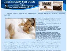 Tablet Screenshot of bathsalt.net